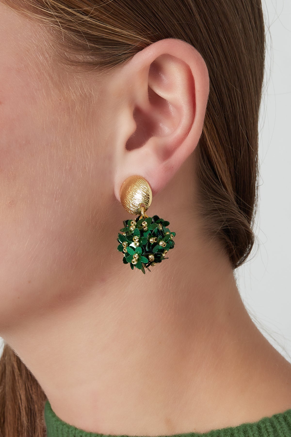 Pop of colour earrings