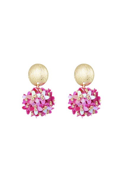 Pop of colour earrings