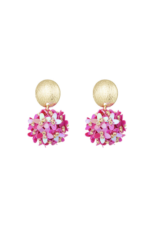 Pop of colour earrings